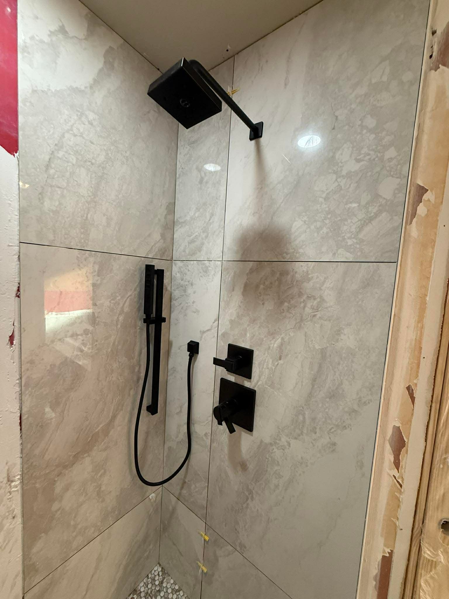 Shower Plumbing Work